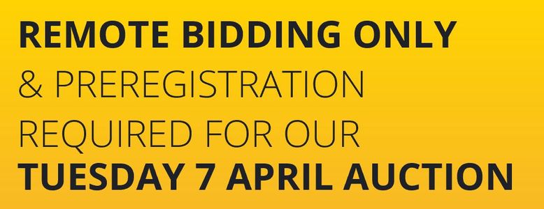 Online Auction 7th April