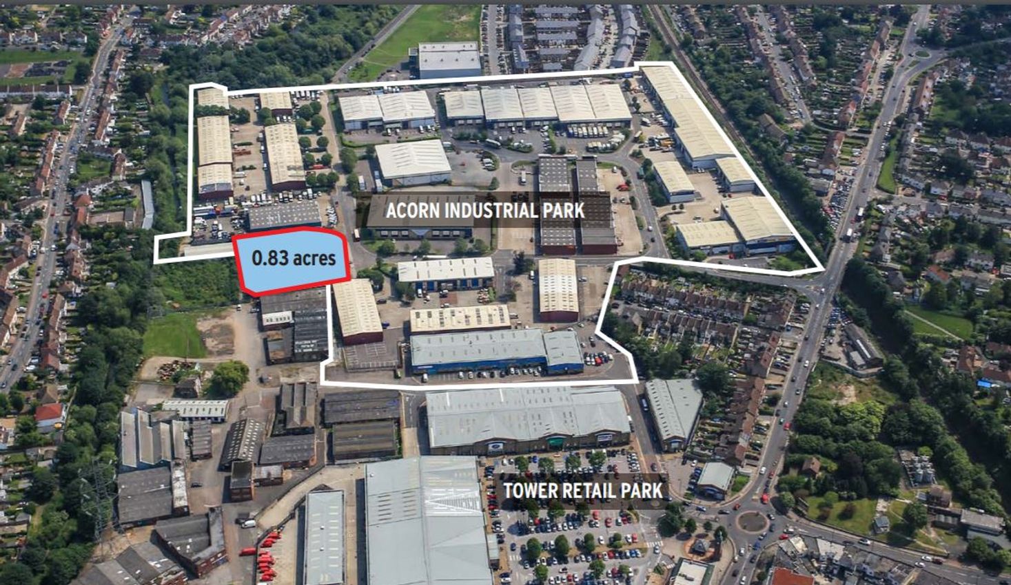 To Let Open Storage Site Acorn Industrial Park, Crayford Road