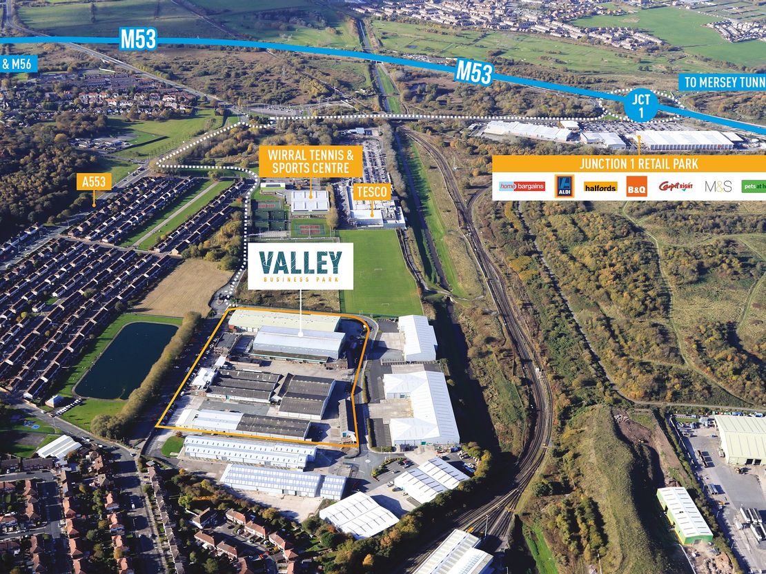 Unit 9d Valley Business Park, M53, Valley Road, Birkenhead, Wirral, CH41 7ED