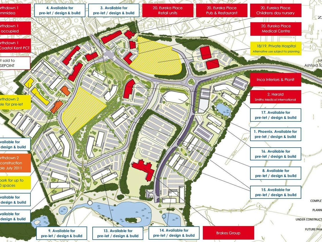 Development Plots - Eureka Business Park, Trinity Road, Ashford, TN25 4AZ