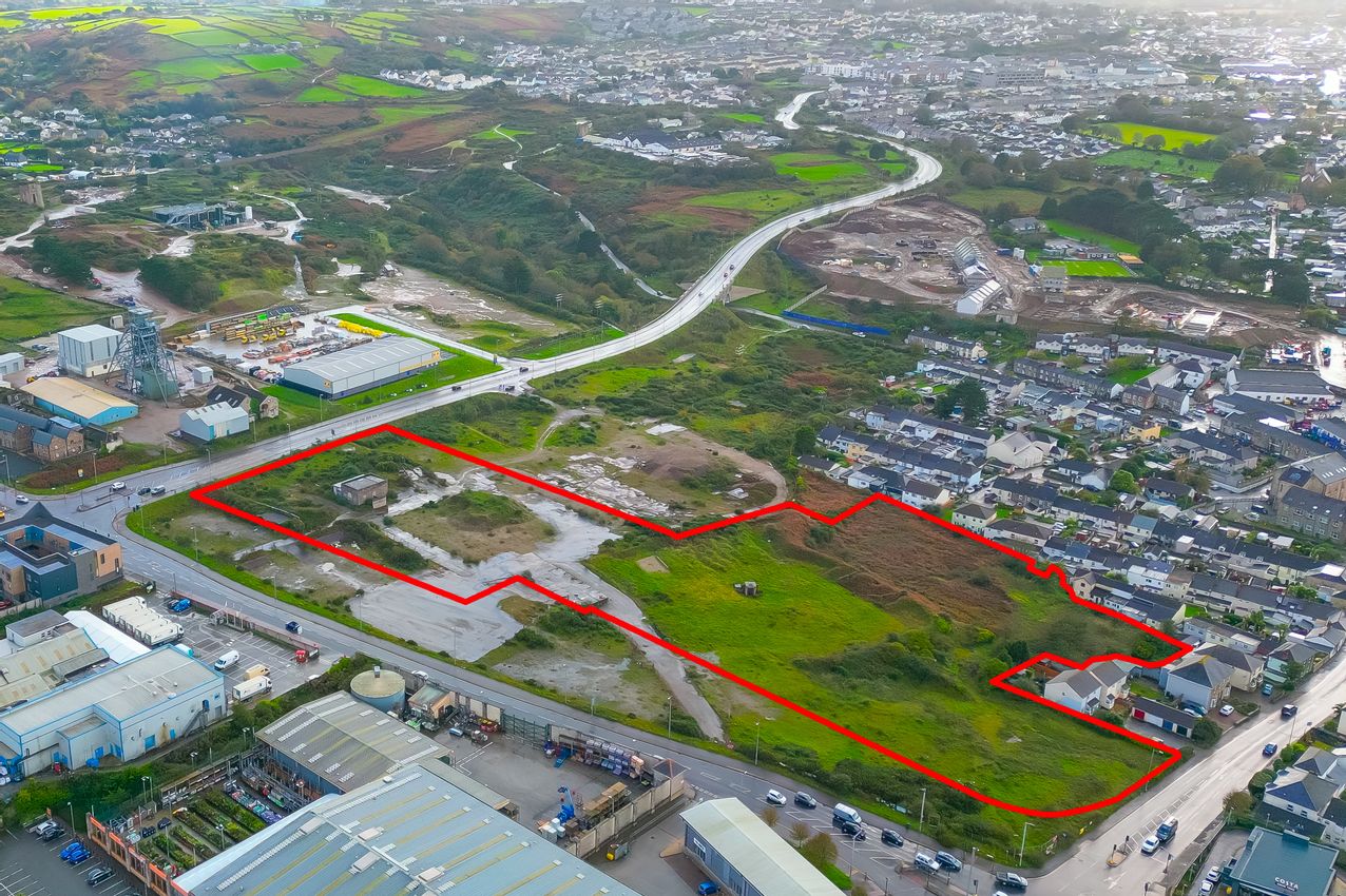 Potential Development Land, East Hill/ Dudnance Lane, Pool, Redruth, Cornwall, TR15 3QT