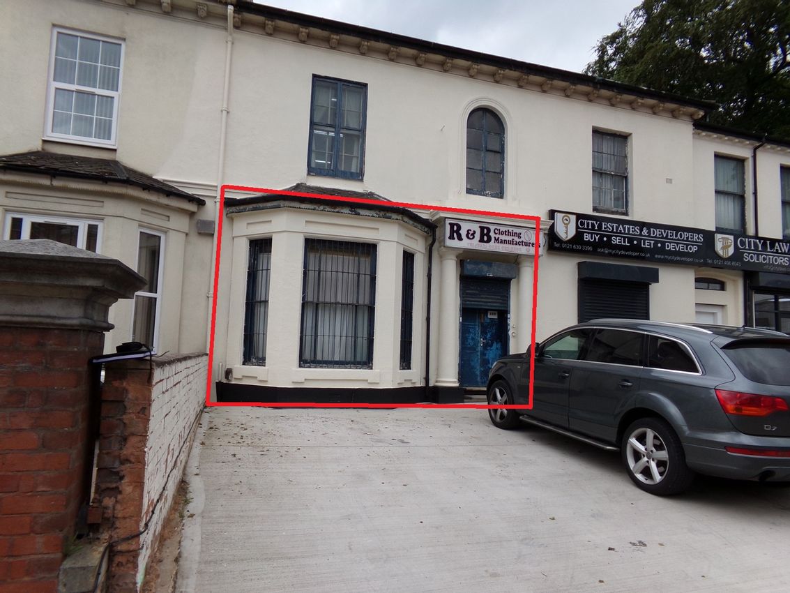 To Let GROUND FLOOR, 133 SOHO HILL, HOCKLEY BIRMINGHAM, B19 1AY PropList