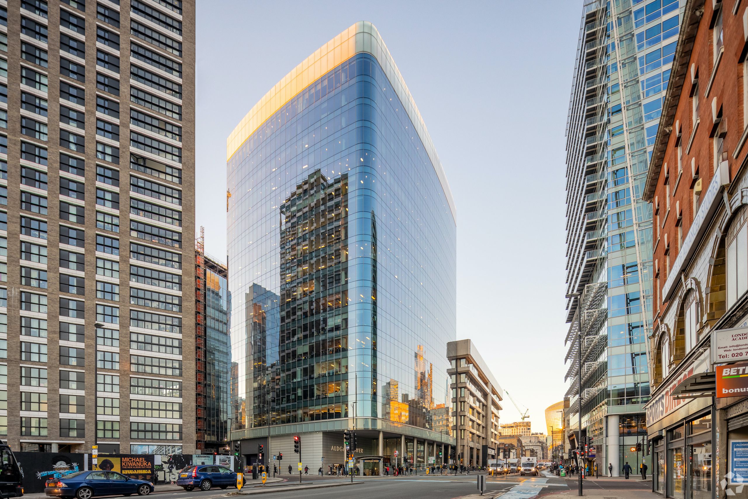 To Let: Aldgate Tower, 2 Leman Street, London, E1 8qn 