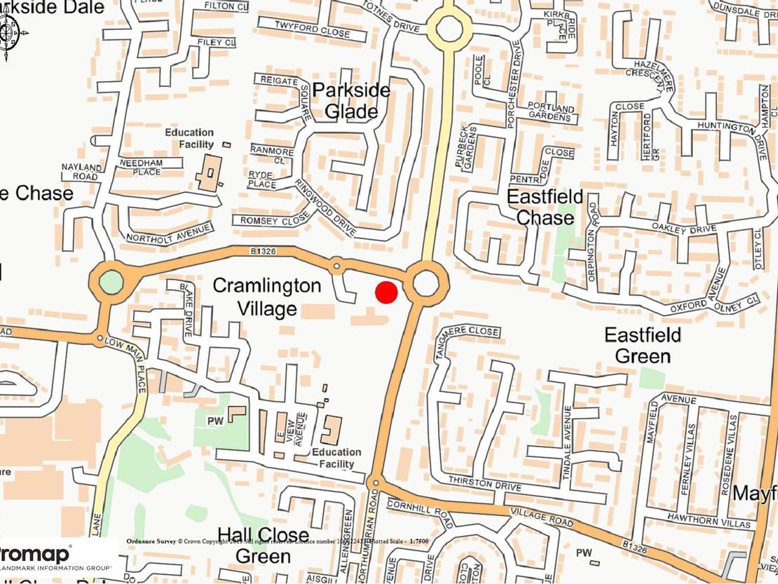 Cumbrian Road, Cramlington, Cramlington, Northumberland, NE23 1RJ