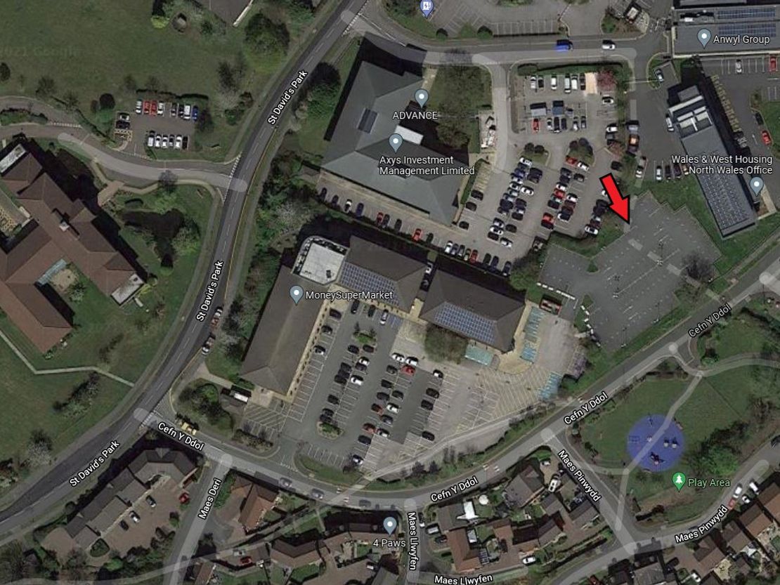 Overflow Car Parking X 79 Spaces.  St David's Park, A55, North Wales, Clos Dewi Sant, Ewloe, Deeside, Flintshire, CH5 3DT