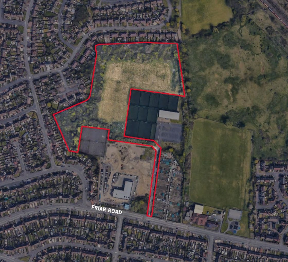 For Sale: Land At Former Phoenix Collegiate, Friar Park Road