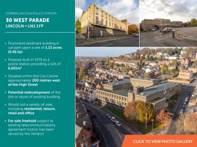 Property Image for Former Lincoln Police Station, 30 West Parade, Lincoln, East Midlands, LN1 1YP