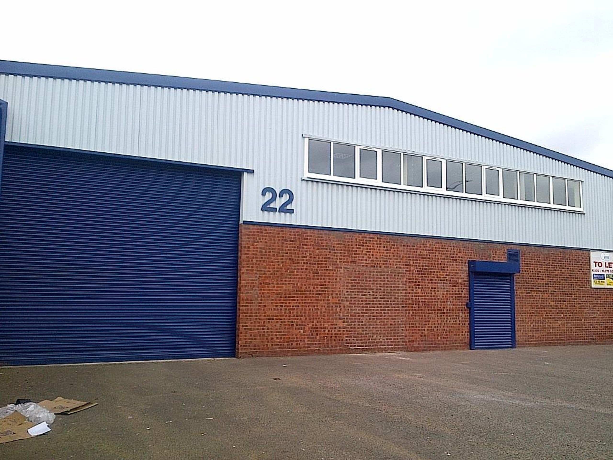 To Let Unit 22, Industrial Estate, Road