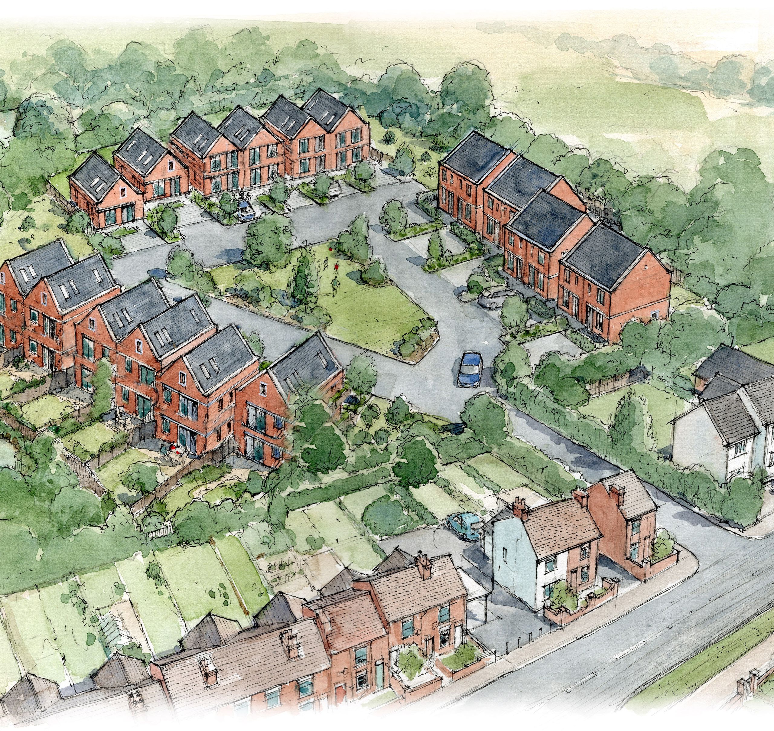 For Sale Land To The Rear, 127 Peasehill, Ripley, Derbyshire, DE5 3JN