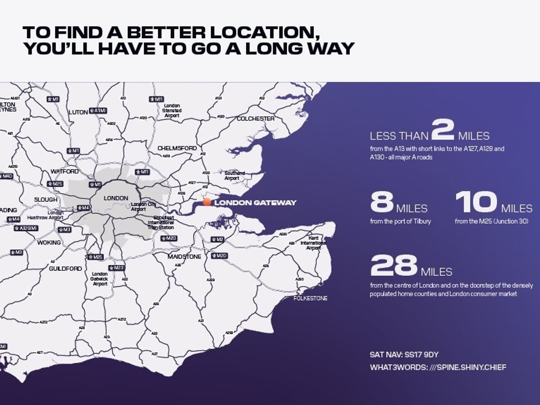 LG387, London Gateway, London Gateway Drive, Stanford-Le-Hope, Essex, SS17 9DY