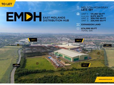 Property Image for East Midlands Distribution Hub EMDH, Saxby Road, Melton Mowbray, Melton Mowbray, LE13 1BY