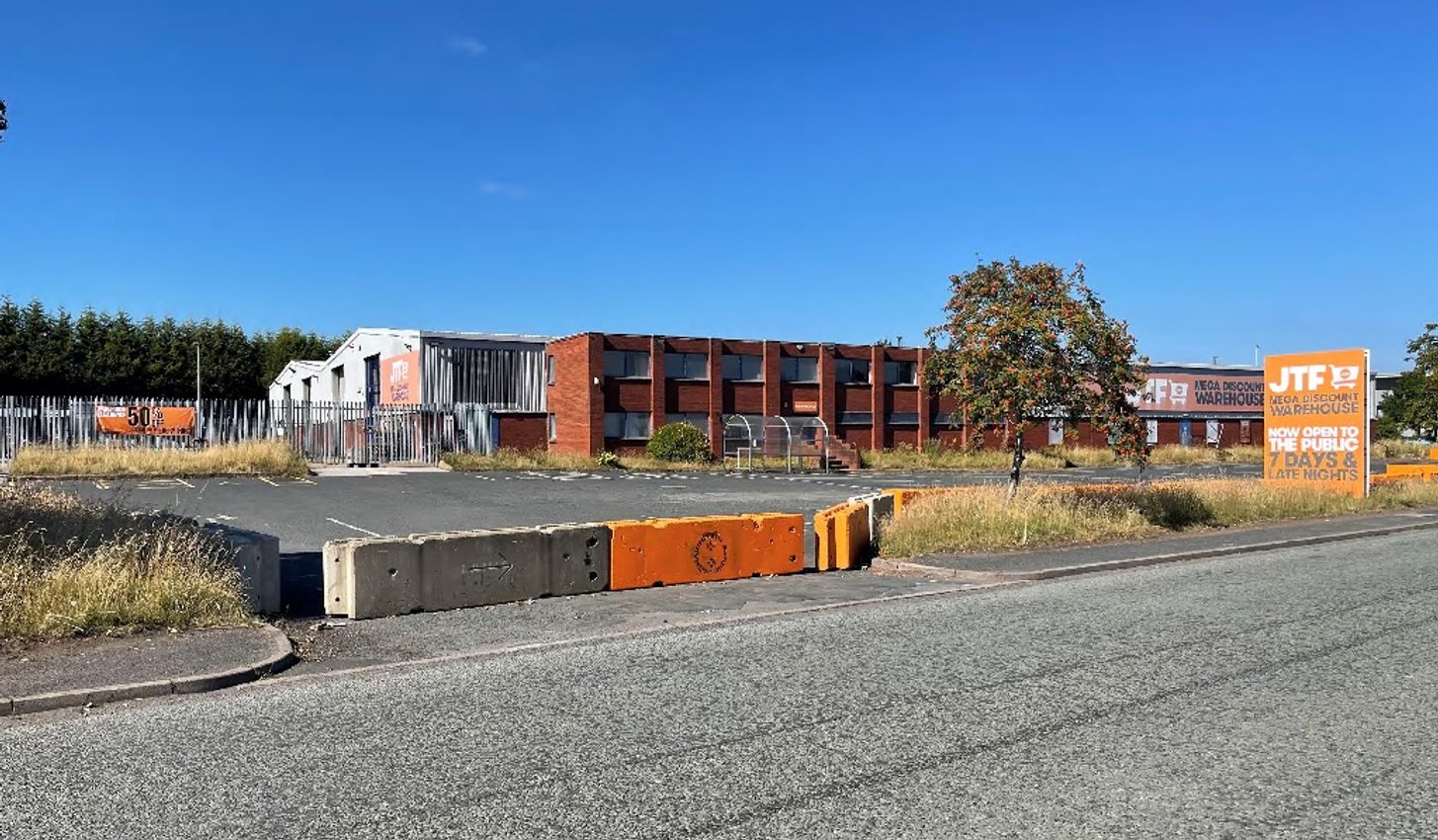For Sale Former JTF Wholesale Unit, Hoo Farm Industrial Estate