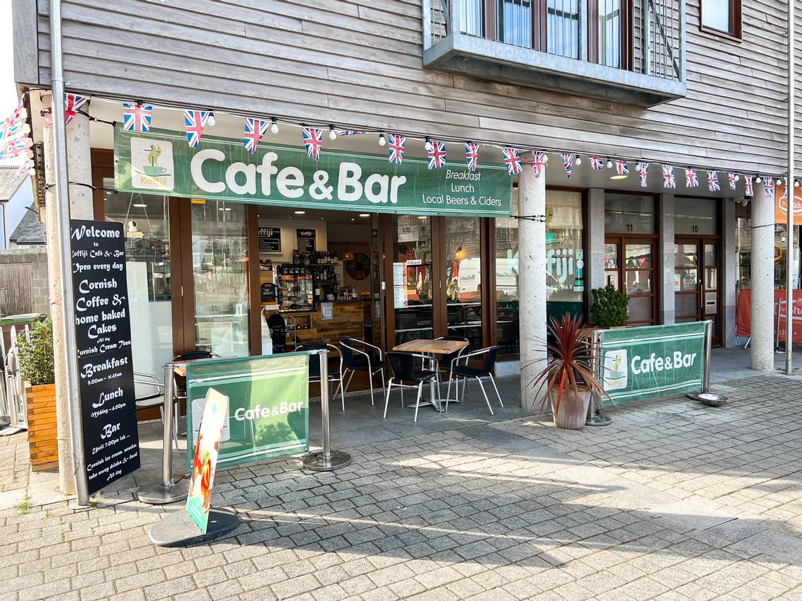 Koffiji Cafe & Bar (Leasehold), Tidemill House, Discovery Quay, Falmouth, Cornwall, TR11 3XP