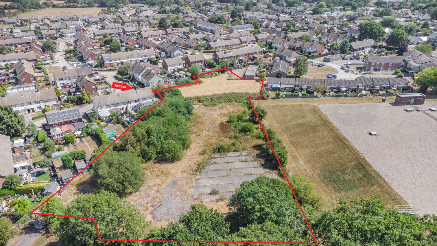 For Sale Land At Pyms Road, Galleywood, Chelmsford, Essex, CM2 8PY