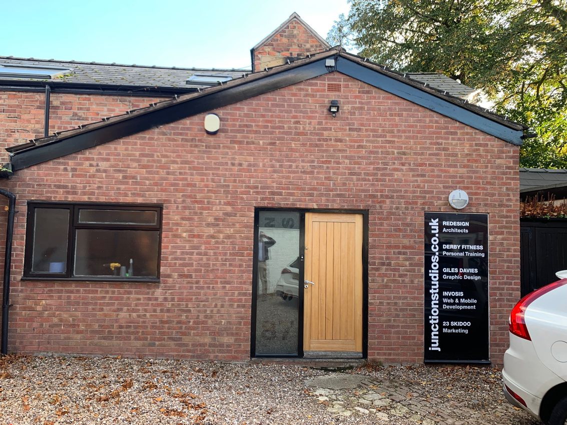 First Floor Office, Junction Studios, 87 Uttoxeter Old Road, Derby, Derbyshire, DE1 1NG