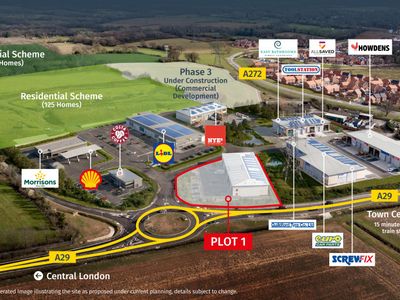 Property Image for Plot 1, Billingshurst Enterprise Park, Stane Street, Billingshurst, West Sussex, RH14 9HN