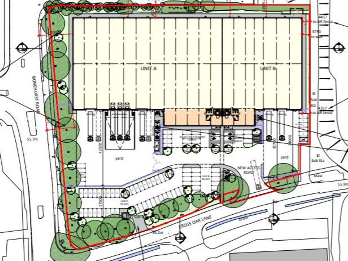 Unity Logistics Hub, Cross Oak Lane, Gatwick, Horley / Redhill, Surrey, RH1 5EX
