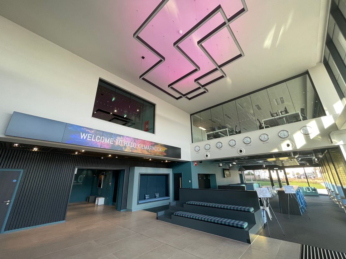The HALO #RockMe Trading Floor, HALO Enterprise And Innovation Hub, 27 Hill Street, Kilmarnock, KA1 3HY