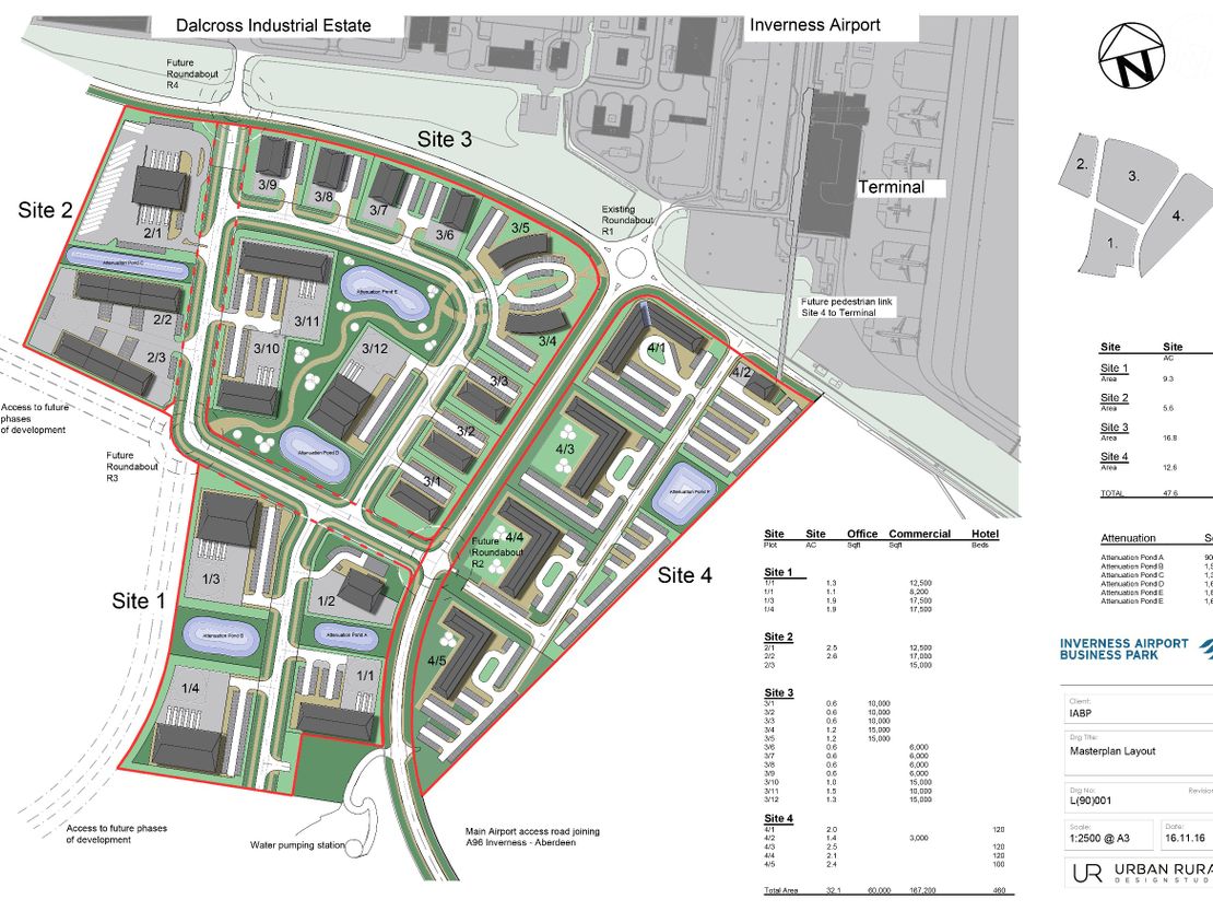 Development Land, Inverness Airport Business Park, Dalcross, Inverness, IV2 7JB