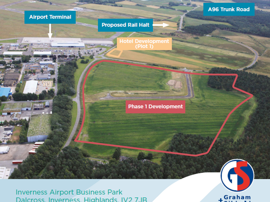 Development Land, Inverness Airport Business Park, Dalcross, Inverness, IV2 7JB