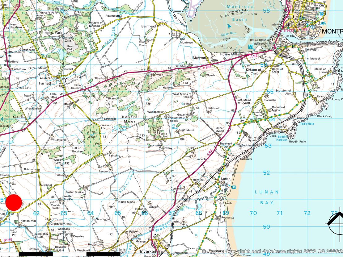 Kinnell Mill, -, Friockheim, Arbroath, DD11 4UL