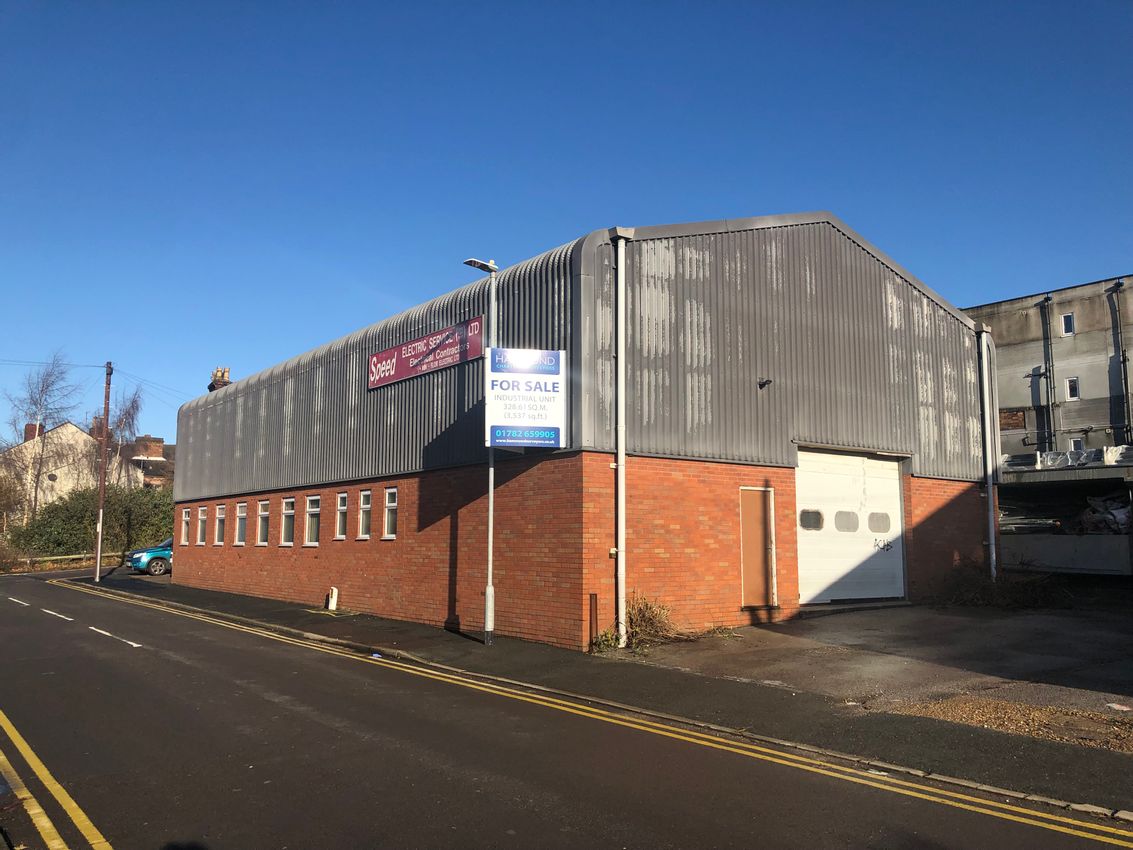 For Sale Speed Electrical Building, Upper Hillchurch Street, Hanley