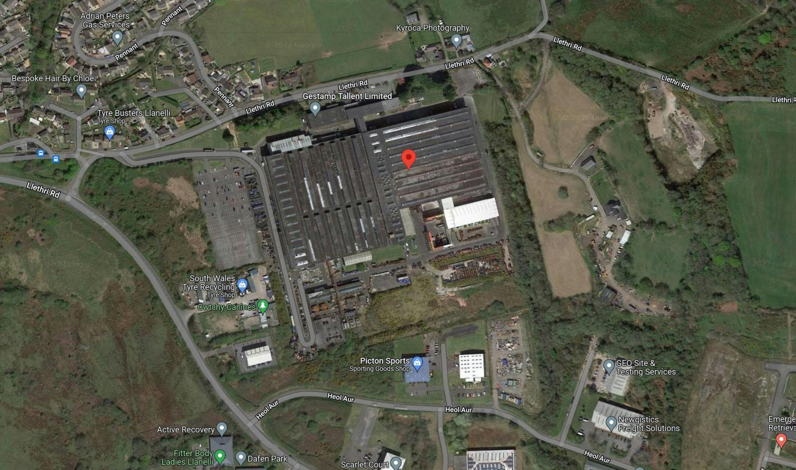 For Sale Commercial Land To West Of Gestamp, Llethri Road, Felinfoel