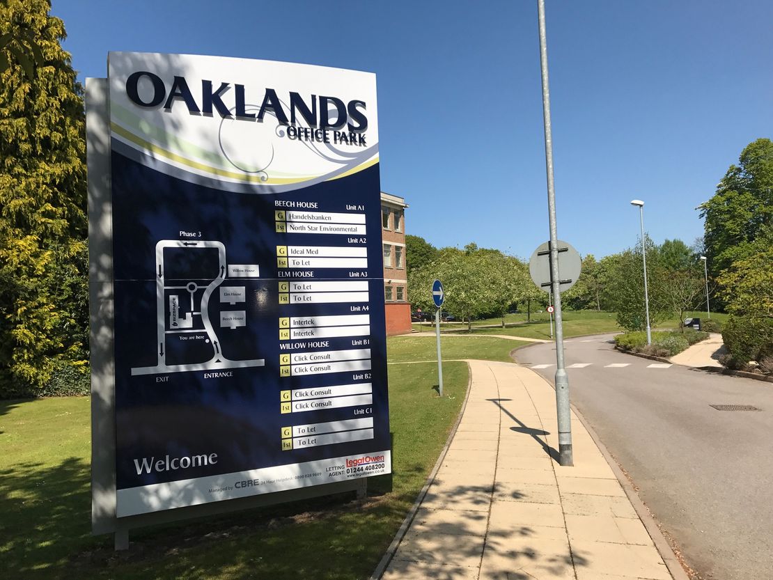 DEVELOPMENT LAND - Oaklands Office Park, M53, Hooton Road, Hooton, Wirral, CH66 7NZ