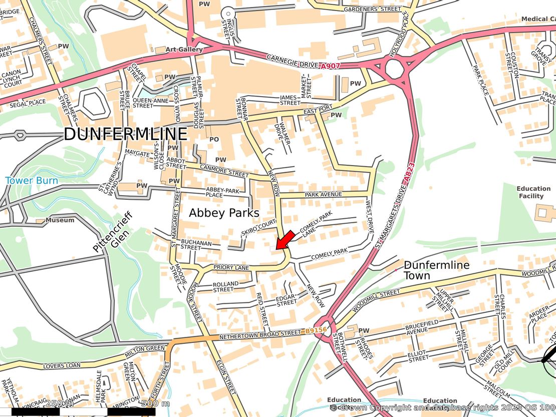 Development Site, New Row, Dunfermline, Fife, KY12 7DZ