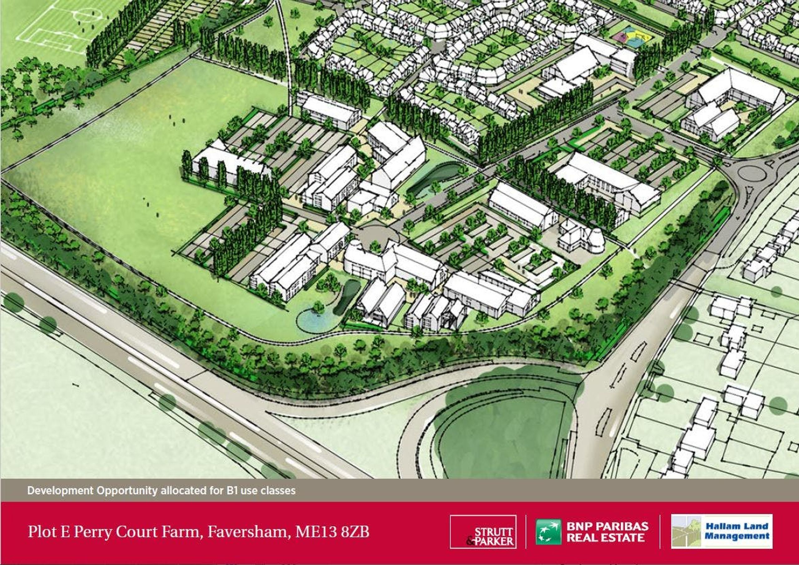 For Sale: Plot E Perry Court Farm, Tettenhall Way, Faversham, ME13 8ZB ...