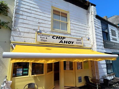 Property Image for Chip Ahoy Fish & Chip Takeaway, 8 Broad Street, Padstow, Cornwall, PL28 8BS