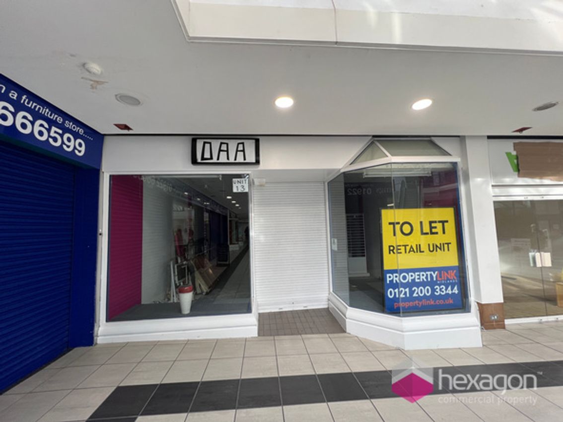 Unit 13 Old Square Shopping Centre, High Street, Walsall, West Midlands, WS1 1QA