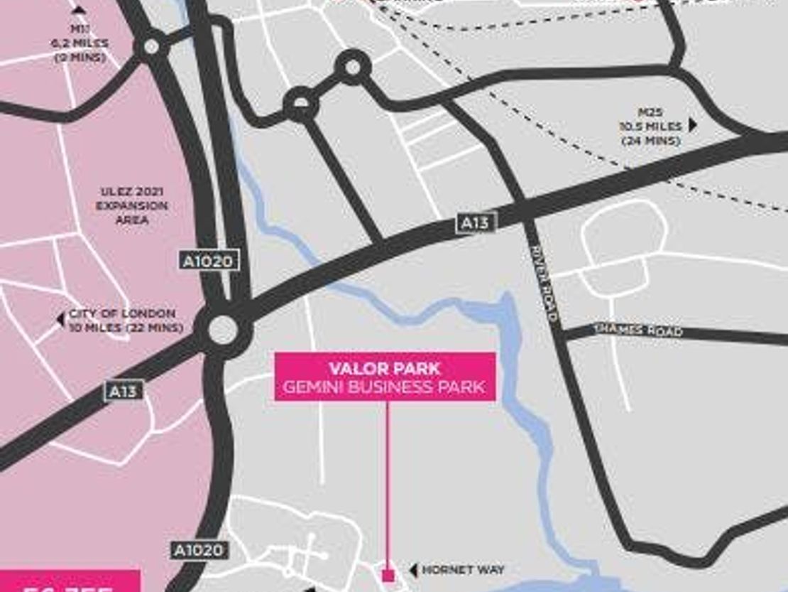 Various Units, Gemini Business Park, Valor Park, Hornet Way, London, E6 7FF