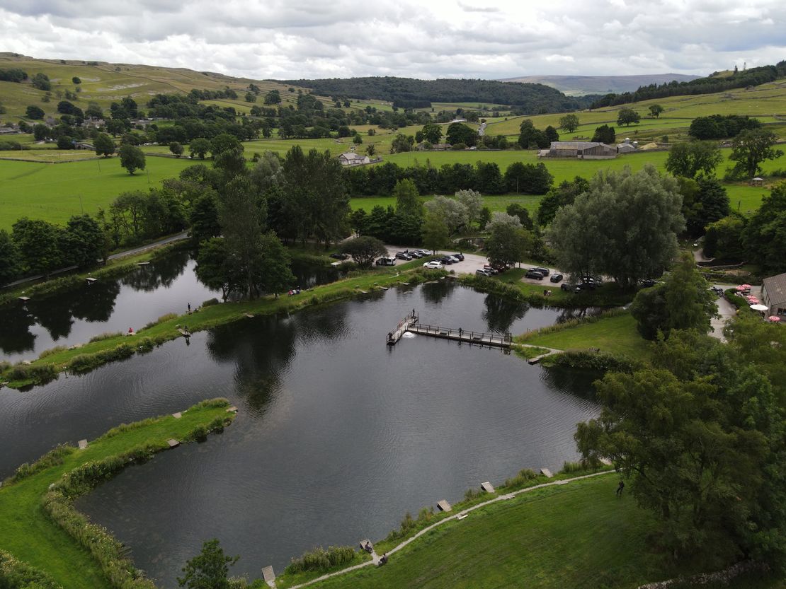 Kilnsey Park Fishery, Kilnsey, Yorkshire, BD23 5PS