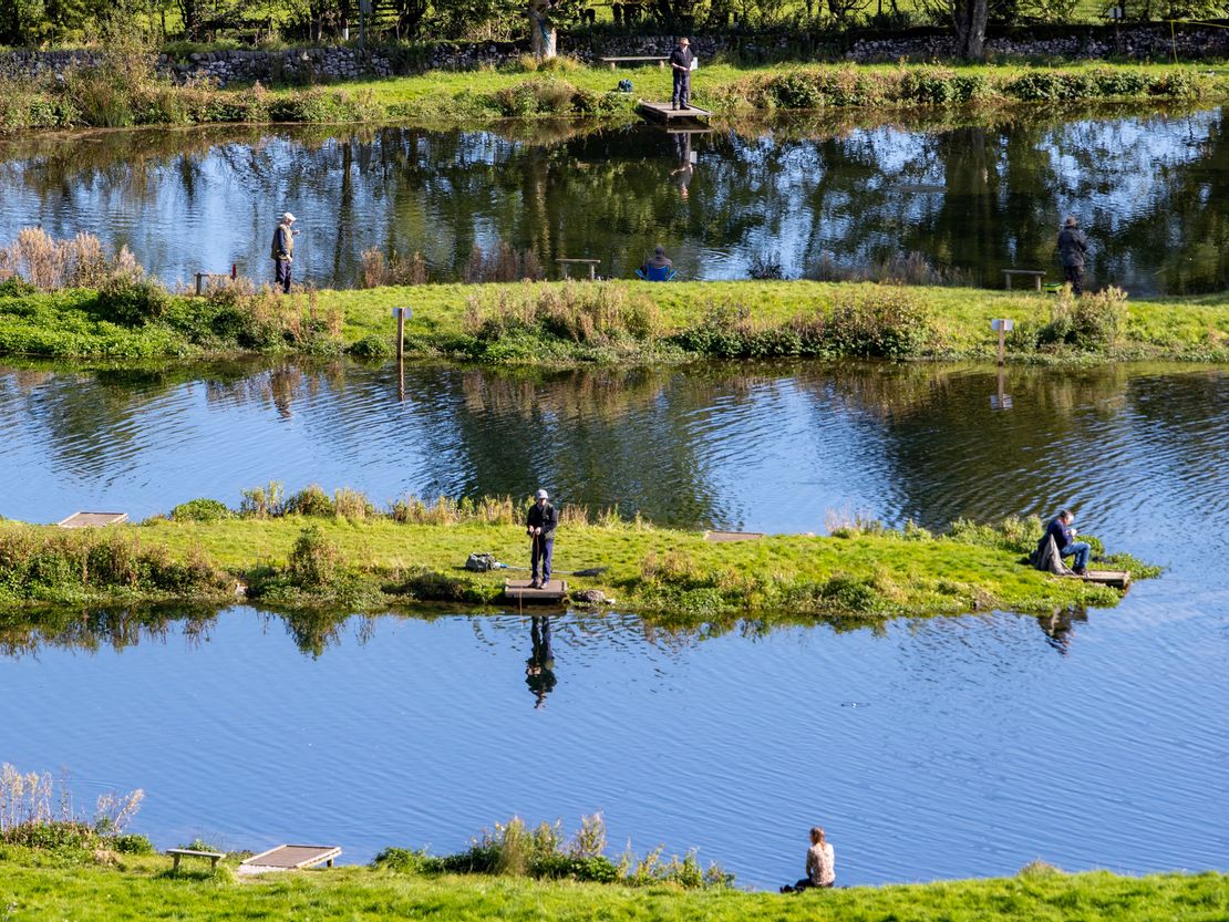 Kilnsey Park Fishery, Kilnsey, Yorkshire, BD23 5PS
