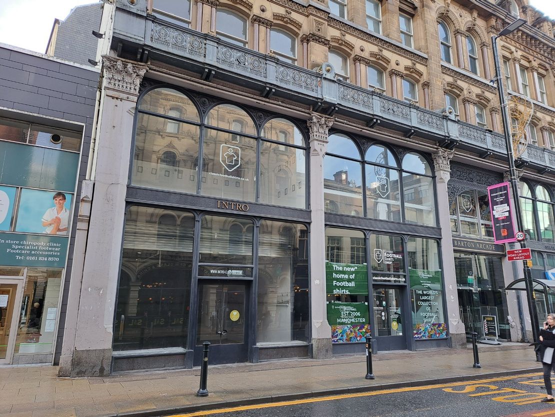 Unit 5 Barton Arcade, Barton Arcade, Manchester, M3 2BB