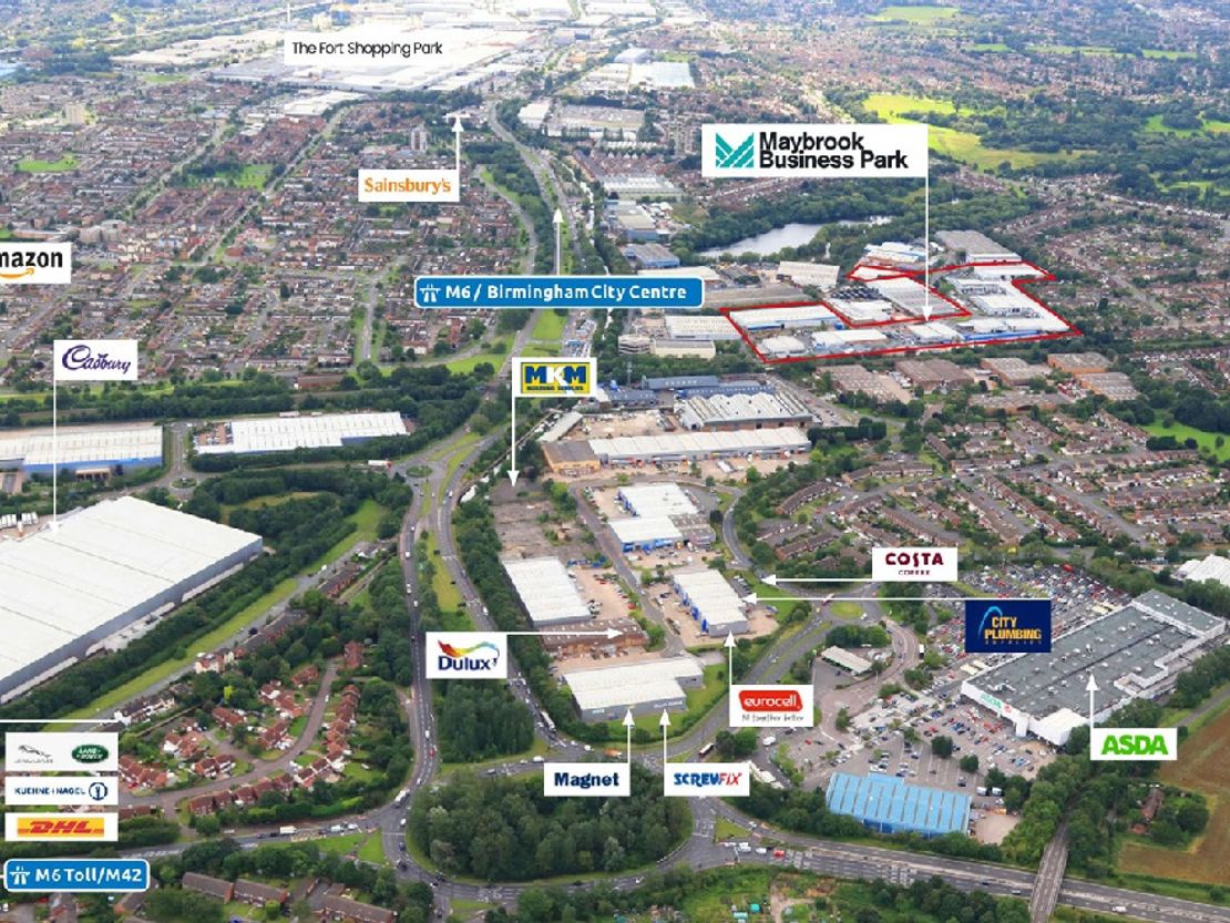 Maybrook Business Park, Sutton Coldfield, Birmingham, West Midlands, B76 1AL