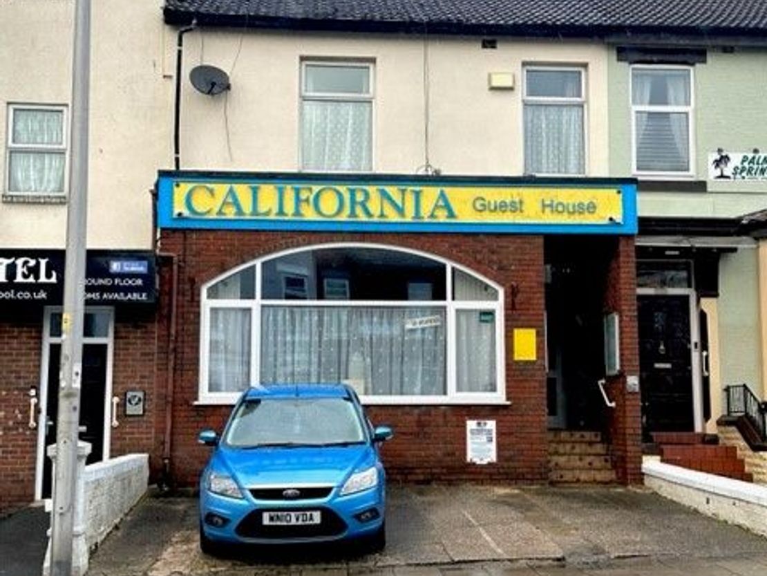 California Guest House, Hornby Road, Blackpool, FY1