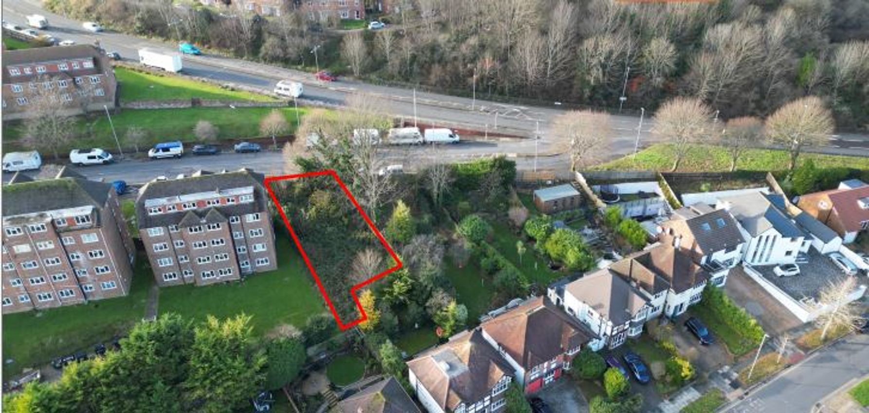 Land Rear Of 116 Goldstone Crescent, Hove, East Sussex, BN3 6BF