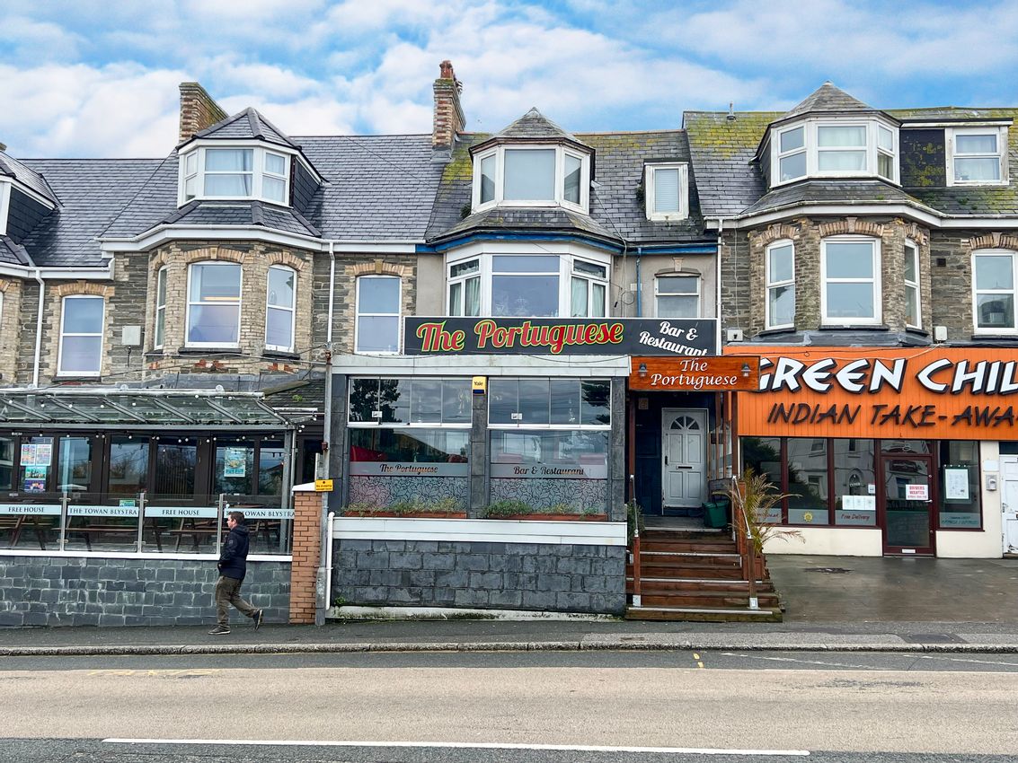 The Portuguese Bar & Restaurant, 10 Cliff Road, Newquay, Cornwall, TR7 1SG