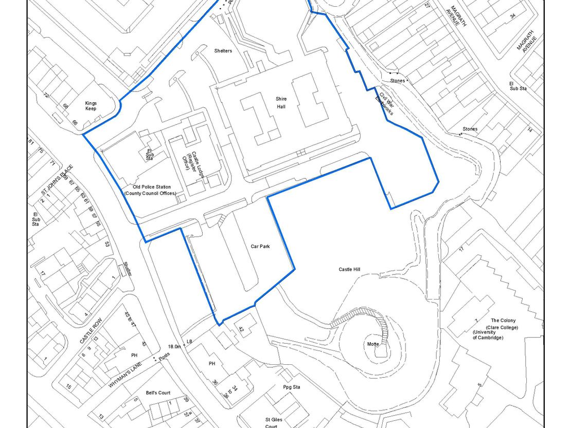 Shire Hall Site, Castle Street, Cambridge, CB3 0AP
