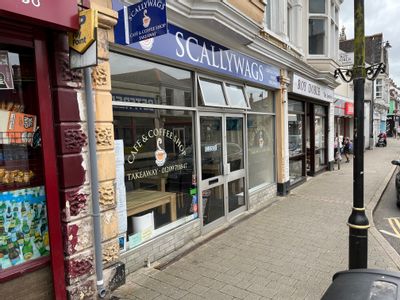 Property Image for Scallywags Cafe, 40 Trelowarren Street, Camborne, Cornwall, TR14 8AF