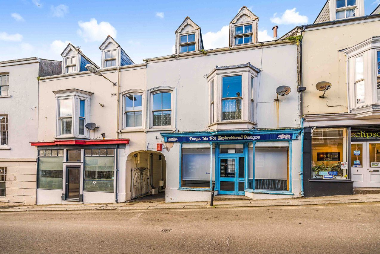 Retail & Residential Opportunity, 6 Wendron Street, Helston, Cornwall, TR13 8PS