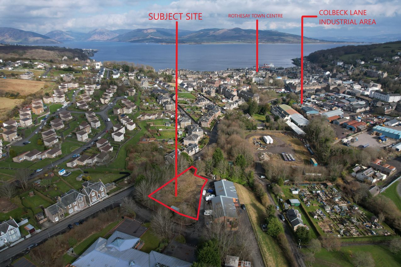 Commercial Development Land, Barone Road/Meadows Road, Rothesay, Isle of Bute, PA20 0DY