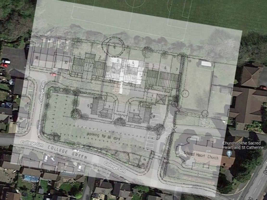 Land At Sacred Heart Church, Worcester Road, Droitwich, Worcestershire, WR9 8AZ