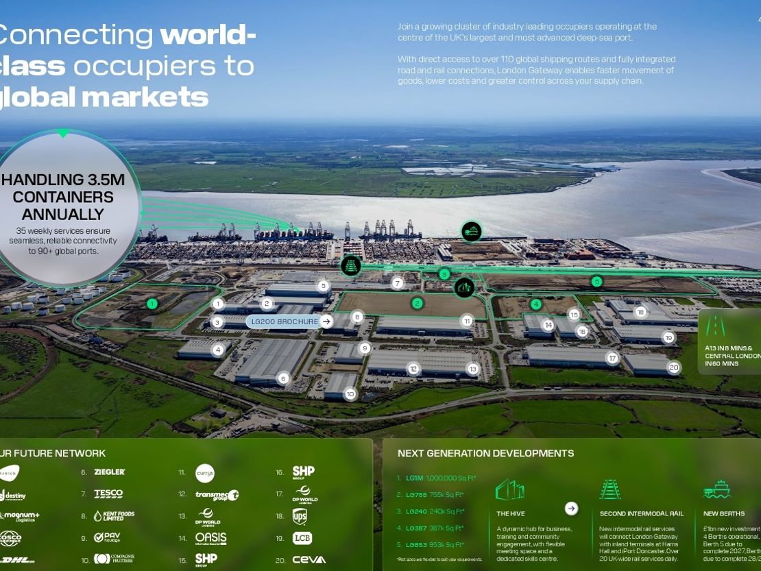 DP World London Gateway, London Gateway Drive, Stanford-Le-Hope, Essex, SS17 9DY