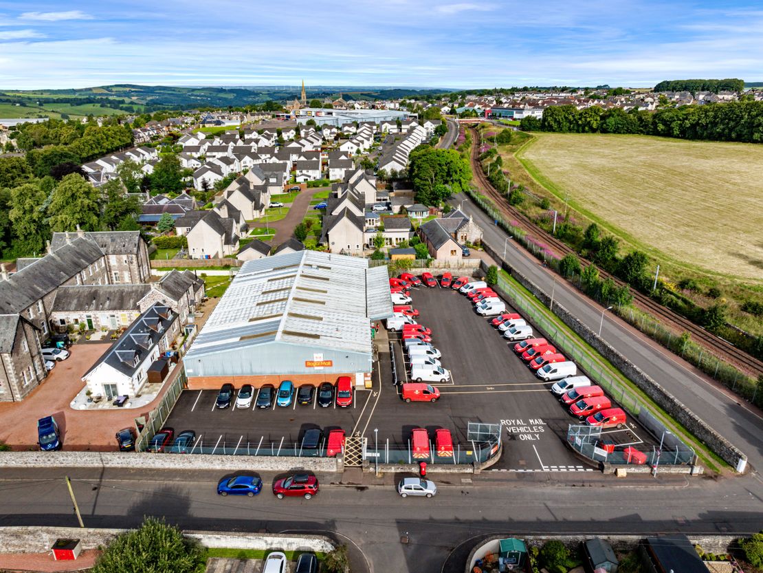 Lanark Delivery Office, 1 Home Street, Lanark, South Lanarkshire, ML11 9AR