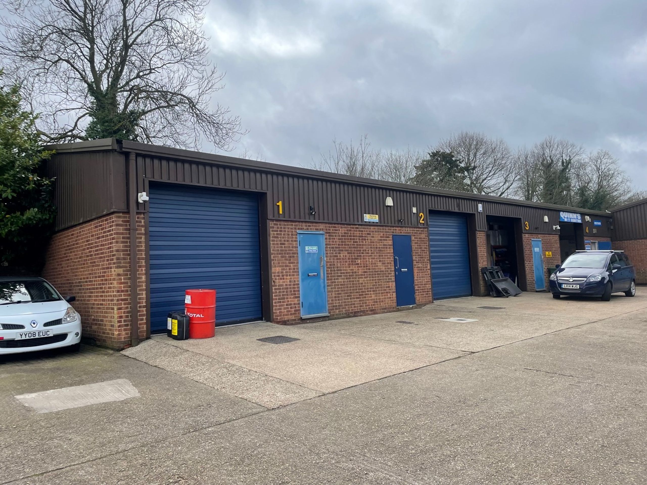 To Let 1 & 2 Blue Chalet Industrial Park, West Kingsdown, Sevenoaks