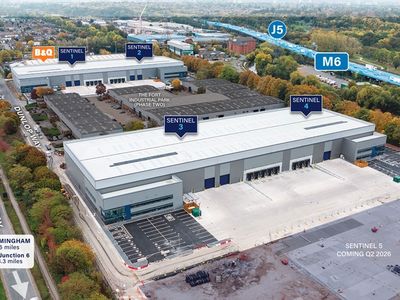 Property Image for Sentinel Logistics Park, Castle Bromwich, Birmingham, West Midlands, B35 7AR