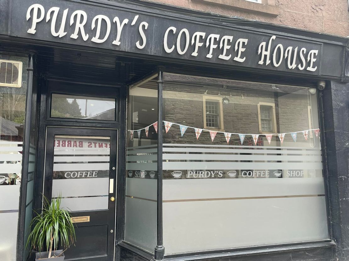 Purdy's Coffee House, 88 Castle Street, Forfar, DD8 3AA